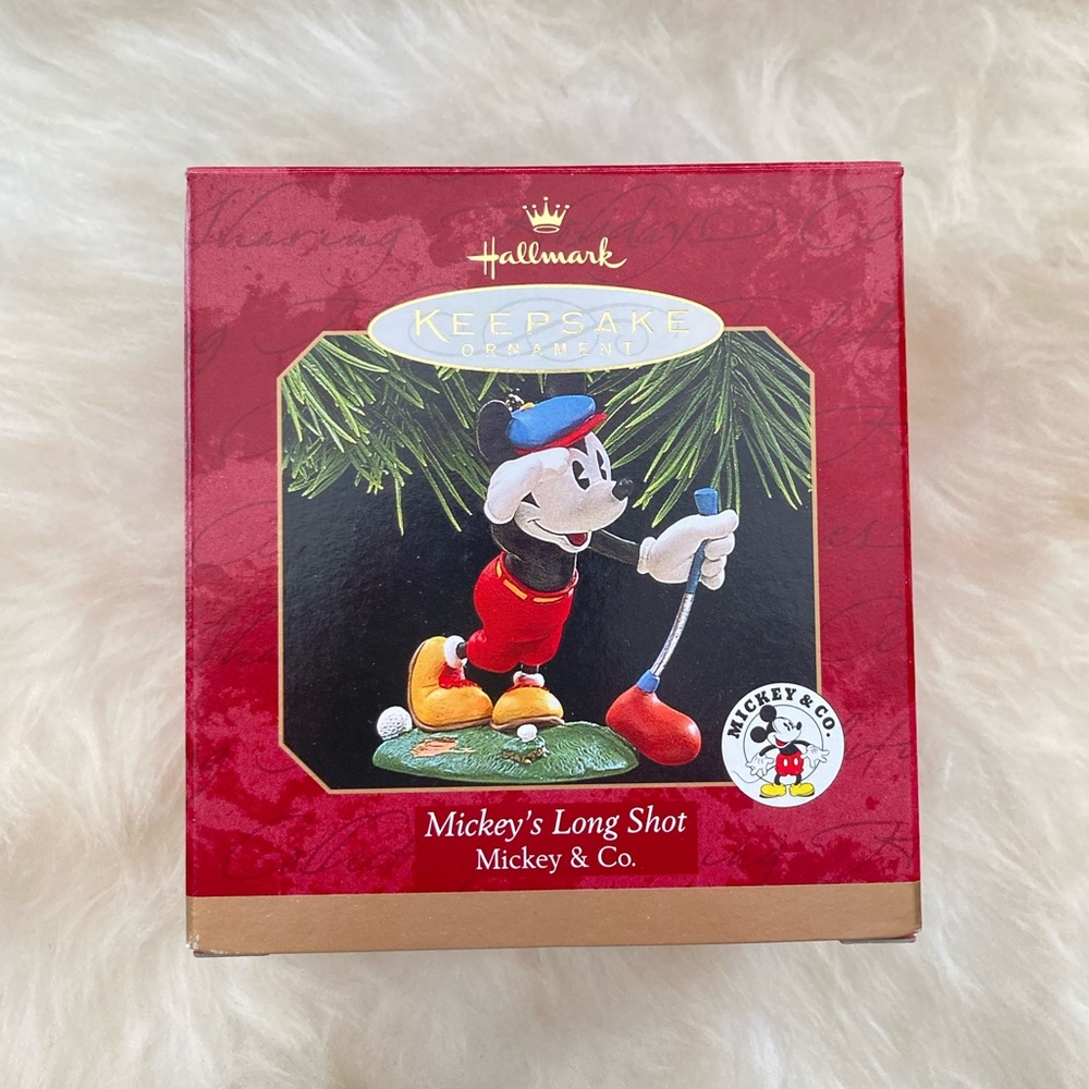 Hallmark Disney Ornament Mickeys Long Shot